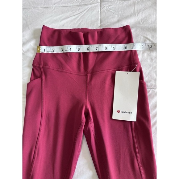 New Lululemon Align HR Pant 25" Size 4 Legging W/Pockets Smoke Magenta NWT - Picture 5 of 11